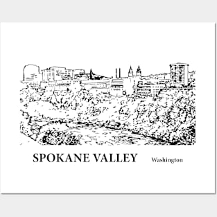 Spokane Valley Washington Posters and Art